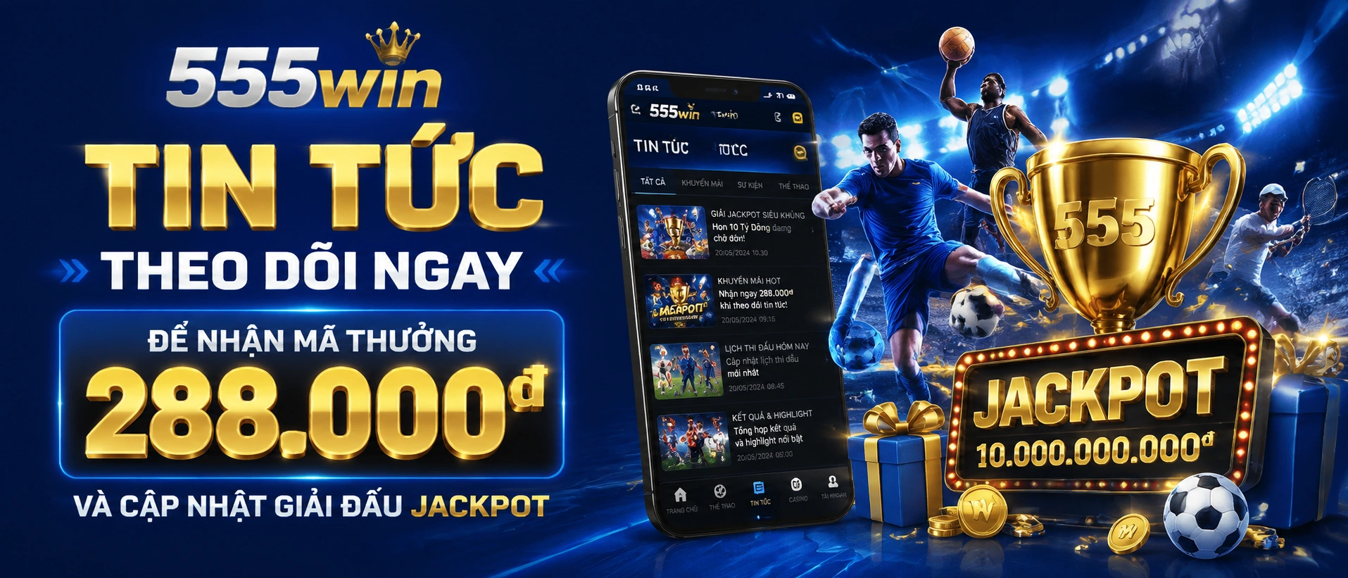 555WIN mobile casino app
